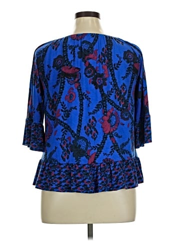 Style&Co 3/4 Sleeve Blouse (view 2)