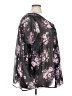 Torrid 100% Polyester Black 3/4 Sleeve Blouse Size 4X Plus (4) - photo 4