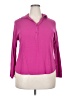 Sandra Pink Long Sleeve Blouse Size 20 (estimated) - photo 1