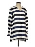 Max Mara Stripes Gray Kimono Size 2 - photo 1