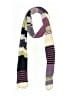 Unbranded Stripes Purple Scarf One size - photo 1