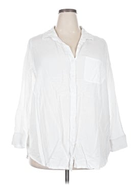 Velvet Heart 3/4 Sleeve Button-Down Shirt (view 1)