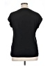 Automet Solid Black Sleeveless T-Shirt Size XL - photo 2