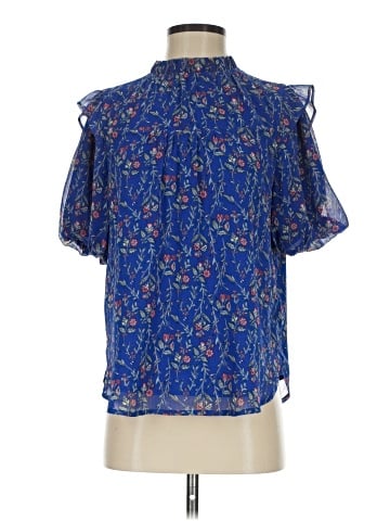 Ann Taylor LOFT Short Sleeve Blouse (view 1)