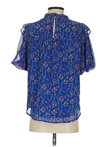 Ann Taylor LOFT Short Sleeve Blouse (view 2)