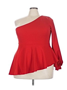 Shein Curve 3/4 Sleeve Top