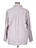 Assorted Brands 100% Tencel Solid Purple Long Sleeve Button-Down Shirt Size XL - photo 2