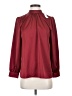 J.Crew 100% Polyester Burgundy 3/4 Sleeve Blouse Size XS - photo 1