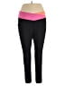 Ideology Color Block Black Active Pants Size 1X - photo 1