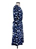 Leota Print Blue Casual Dress Size S - photo 4