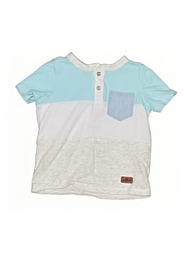 7 For All Mankind Short Sleeve Henley
