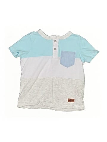 7 For All Mankind Short Sleeve Henley (view 1)