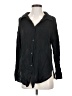 Shade & Shore Black Long Sleeve Button-Down Shirt Size S - photo 1