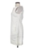 Theory Solid White Casual Dress Size 4 - photo 5