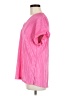 Andree by UNIT Pink Short Sleeve Blouse Size M - photo 5