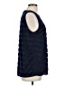 DKNY 100% Polyester Blue Sleeveless Top Size L - photo 4