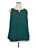 Torrid Teal Sleeveless Blouse Size 2X Plus (2) - photo 1