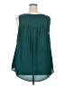 Torrid Teal Sleeveless Blouse Size 2X Plus (2) - photo 2