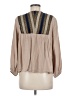Meisïe Tan Long Sleeve Blouse Size M - photo 2