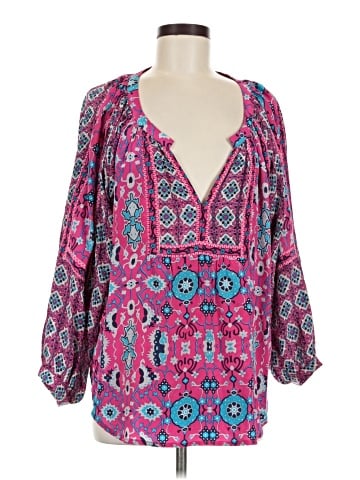 Tolani Long Sleeve Blouse (view 1)