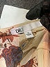 DR2 Floral Ivory Short Sleeve Blouse Size M - photo 7