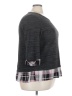 SJS Tweed Gray 3/4 Sleeve T-Shirt Size 3X - photo 4