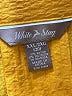 White Stag Yellow 3/4 Sleeve Button-Down Shirt Size 20 - photo 7