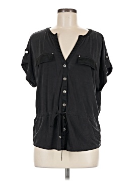 White House Black Market Short Sleeve Blouse (view 1)