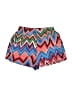 Muse Chevron-herringbone Blue Red Shorts Size S - photo 1