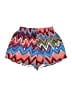 Muse Chevron-herringbone Blue Red Shorts Size S - photo 2