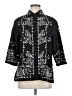 Sandy Starkman 100% Silk Black 3/4 Sleeve Silk Top Size M - photo 1