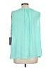 Jennifer Lopez 100% Polyester Teal 3/4 Sleeve Blouse Size L - photo 2