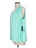Jennifer Lopez 100% Polyester Teal 3/4 Sleeve Blouse Size L - photo 5