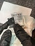 Unbranded Floral Green Ivory Long Sleeve Blouse Size L - photo 8