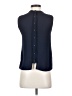 Zara Basic 100% Polyester Blue Sleeveless Blouse Size XS - photo 2