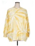 Secret Treasures Tie-dye Yellow Pullover Sweater Size 16 - 18 - photo 1