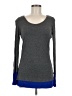 Kim & Cami Gray Long Sleeve Top Size M - photo 1