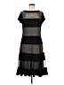 Assorted Brands Stripes Black Casual Dress Size M (estimated) - photo 1