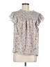 Assorted Brands Blue Short Sleeve Blouse Size M - photo 1