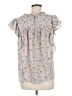 Assorted Brands Blue Short Sleeve Blouse Size M - photo 2