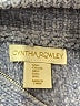 Cynthia Rowley TJX 100% Polyester Blue Pullover Sweater Size L - photo 7