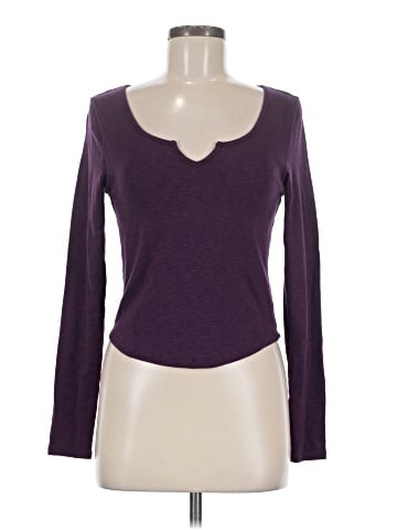 Madewell Split-Neck Long-Sleeve Tee (view 1)