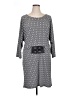 MICHAEL Michael Kors Print Gray Casual Dress Size XL - photo 1