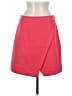 Ann Taylor LOFT Solid Red Casual Skirt Size 6 - photo 1