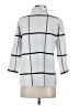 Tahari Checkered-gingham Gray Pullover Sweater Size S - photo 2