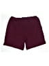 Athletic Works Solid Burgundy Athletic Shorts Size 16 - 18 - photo 2