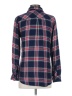 Rails 100% Rayon Plaid Blue Long Sleeve Button-Down Shirt Size S - photo 2