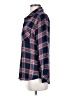 Rails 100% Rayon Plaid Blue Long Sleeve Button-Down Shirt Size S - photo 5