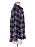 Rails 100% Rayon Plaid Blue Long Sleeve Button-Down Shirt Size S - photo 4