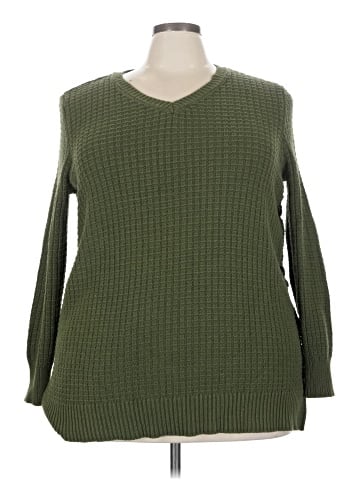 Woman Within Pullover Sweater (view 1)